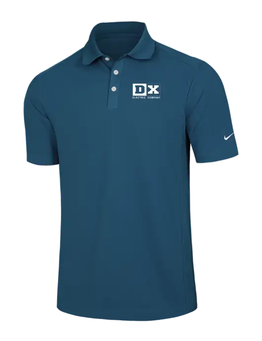 Nike Light Navy Dri-FIT Classic Polo w/DX Logo