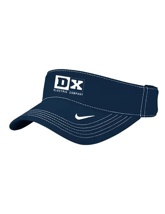 Nike Navy Dri-FIT Ace Visor w/DX Logo