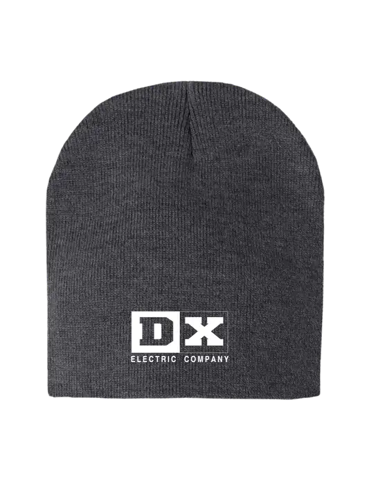 Charcoal Heather Element Knit Beanie w/DX Logo