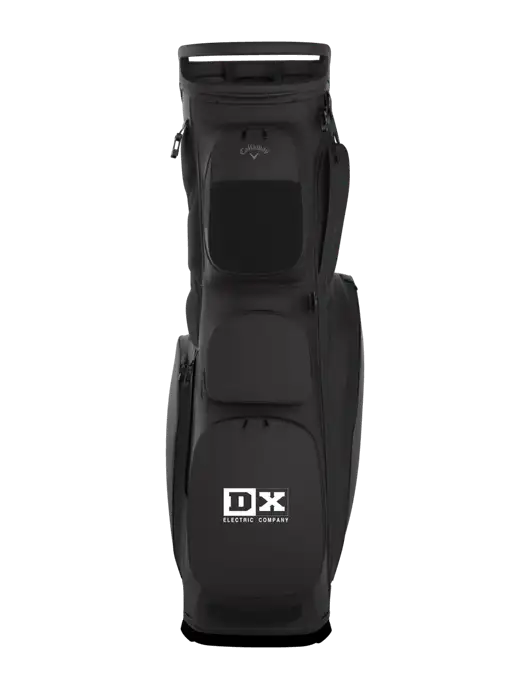 Callaway Fairway 14 Black Stand Golf Bag w/DX Logo