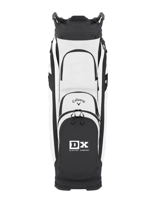 Callaway Org 14 Very Light Grey Camo/White Cart Golf Bag  w/DX Logo