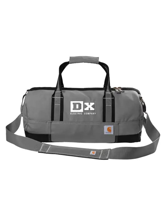 Carhartt Medium Grey Foundry Series 20” Duffel w/DX Logo