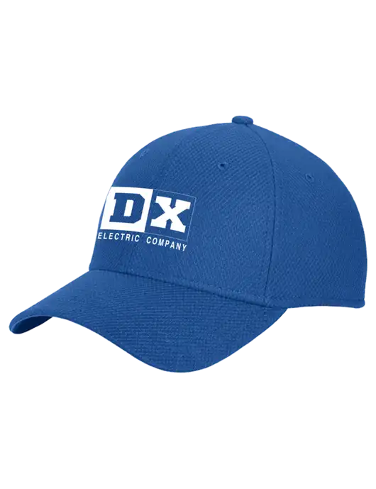New Era Diamond Era Dark Royal Stretch Cap w/DX Logo