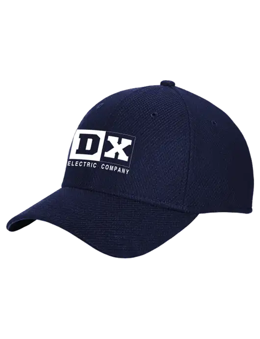 New Era Diamond Era Dark Navy Stretch Cap w/DX Logo