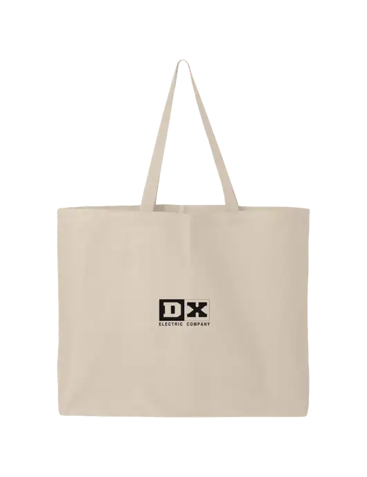 Sturdy Canvas Tan Tote w/DX Logo