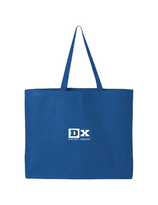 Sturdy Canvas Royal Blue Tote w/DX Logo