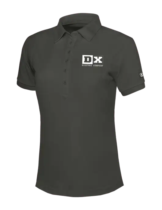 OGIO Womens Dark Grey Jewel Polo w/DX Logo