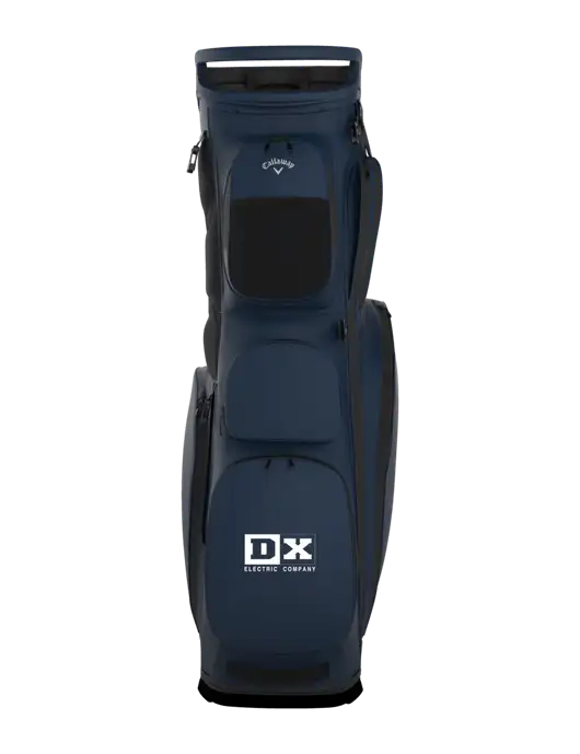 Callaway Fairway 14 Navy Stand Golf Bag w/DX Logo
