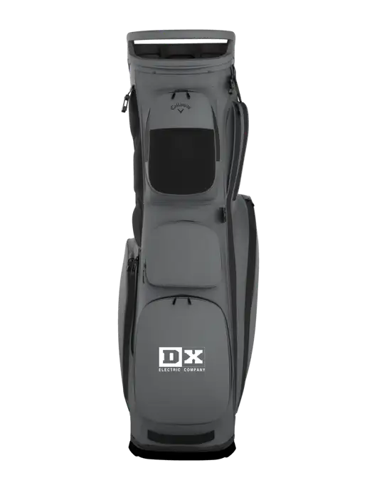Callaway Fairway 14 Dark Grey Stand Golf Bag w/DX Logo