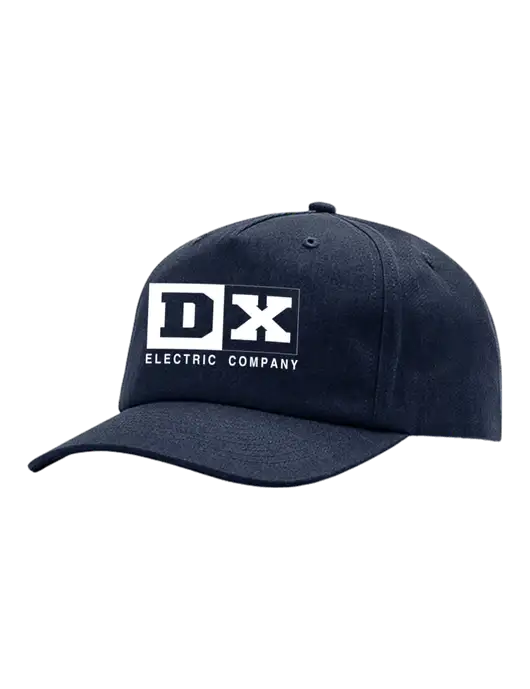 Richardson 5-Panel Navy Relaxed Gramps Cap w/DX Logo